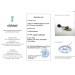 Brillant Ring Gelbgold Weißgold 750 18K Diamanten 0.44ct Yin Yang