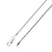 UNO A ERRE runde Popcornkette Silberarmband Brombeerarmband Brombeerkette Sterlingsilber 925/- 1mm_01