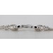 Infinity Armband Sterling Silber 925 rhodiniert poliert 