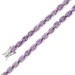 Violettes Amethystarmband Silber 925 violetter lila Edelstein_01