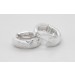 Creolen Sterling Silber 925 poliert mattiert 