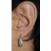 Diamant Ohrringe Silber 925 poliert