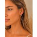 Asymmetrische Herzcreolen Edelstahl Rosegold vergoldet Vivien Lee 