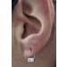 Earcuffs Silber 925 weiße Baguette Zirkonia 