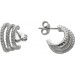 Ohrstecker Sterling Silber 925 weiße Zirkonia Diamantlook