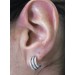 Ohrstecker Sterling Silber 925 weiße Zirkonia Diamantlook