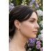 Amethyst Ohrhänger Silber 925 brasilianische nat.  Amethyste weiße nat. Zirkone