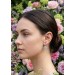 Blautopas Ohrringe Silber 925 nat. Sky Blue Topase 5ct weiße Topase