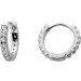 Diamant Creolen Silber 925 Labor Diamanten 1.0ct