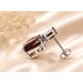 Zirkonia Ohrringe Silber 925 weisse rote Zirkonia Steine