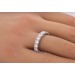 Memoire Alliance Ring Silber 925 weiße Zirkonia Steine