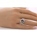 Topas Ring Silber 925 hellgrüner Amethyst Edelstein