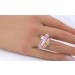 Zirkoniaring Silber 925 pink grün orange Zirkonia Steine