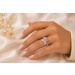 Zirkoniaring Silber 925 pink grün orange Zirkonia Steine