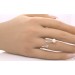 Perlenring Silber 925 Süsswasser Perle 5.9mm weißer Zirkonia 