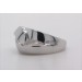 Knoten Ring Silber 925 geflochtenen Design Damenschmuck