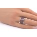 Ring Edelstahl lackiertem Pop Art Aufdruck Toyo Yamamoto