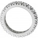 Memoire Alliance Ring Silber 925 Zirkonia weiß Kanalfassung