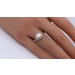 Perlen Damenring Silber 925 Süßwasser Zuchtperle 5.7mm