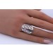 Damenring Silber 925 Lebensblume Design