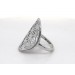 Damenring Silber 925 Lebensblume Design