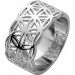 Damenring Silber 925 Lebensblumen Design