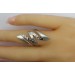  Imposanter Ring Silber 925 rhodiniert diamanttiert 