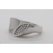 Designer Ring  Silber 925 18 weiße Zirkonia Krappengefasst mattiert