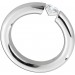Spannring 0.50ct F VSI Silber 925 Lab Grown Diamant