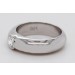 Solitärring 0.50ct F VSI Silber 925 Lab Grown Diamant 
