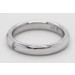 Memoire Ring 0.50ct F VSI Silber 925 Lab Grown Diamanten 