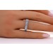 Memoire Alliance Ring Silber 925 hellblaue Zirkonia Steine 