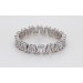 Memoire Alliance Ring Silber 925 weiße Zirkonia Steine 
