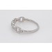 Damenring Silber 925 weiße Zirkonia Steine 