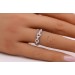 Damenring Silber 925 weiße Zirkonia Steine 