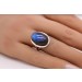 Labradorit Ring Silber 925 grün blauer Edelstein 10ct