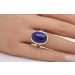 Lapislazuli Ring Silber 925 blauer Edelstein 10ct