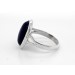 Lapislazuli Ring Silber 925 blauer Natur Edelstein 