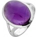 Amethyst Ring Silber 925 lila Edelstein 10ct