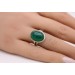 Aventurin Ring Silber 925 grüner Edelstein 10ct
