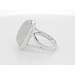 Mondstein Ring Silber 925 Regenbogen Edelstein 10ct