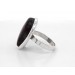 Eudialit Ring Silber 925 weinroter Edelstein 15ct