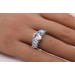 Topas Ring Silber 925 hellblaue Blautopas Natur Edelsteine