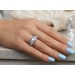 Topas Ring Silber 925 hellblaue Blautopas Natur Edelsteine
