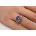 Amethyst Ring Silber 925 Mystic Topas Natur Edelsteine
