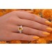 Citrin Ring Silber 925 nat. Citrin 1.32ct Natur Zirkone