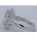 Topas Ring Silber 925 weiße nat. Topase 3.54ct Natur Zirkone