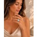 Larimar Ring Silber 925 blauer Natur Larimar Edelstein 10ct