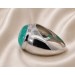 Amazonit Ring 925 türkisener nat Amazonit Edelstein 8.2ct