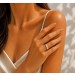Diamant Ring Silber vergoldet Lab Grown Diamonds 1.5ct